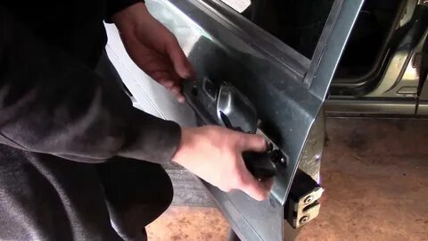 Как снять задние ручки ваз 2114