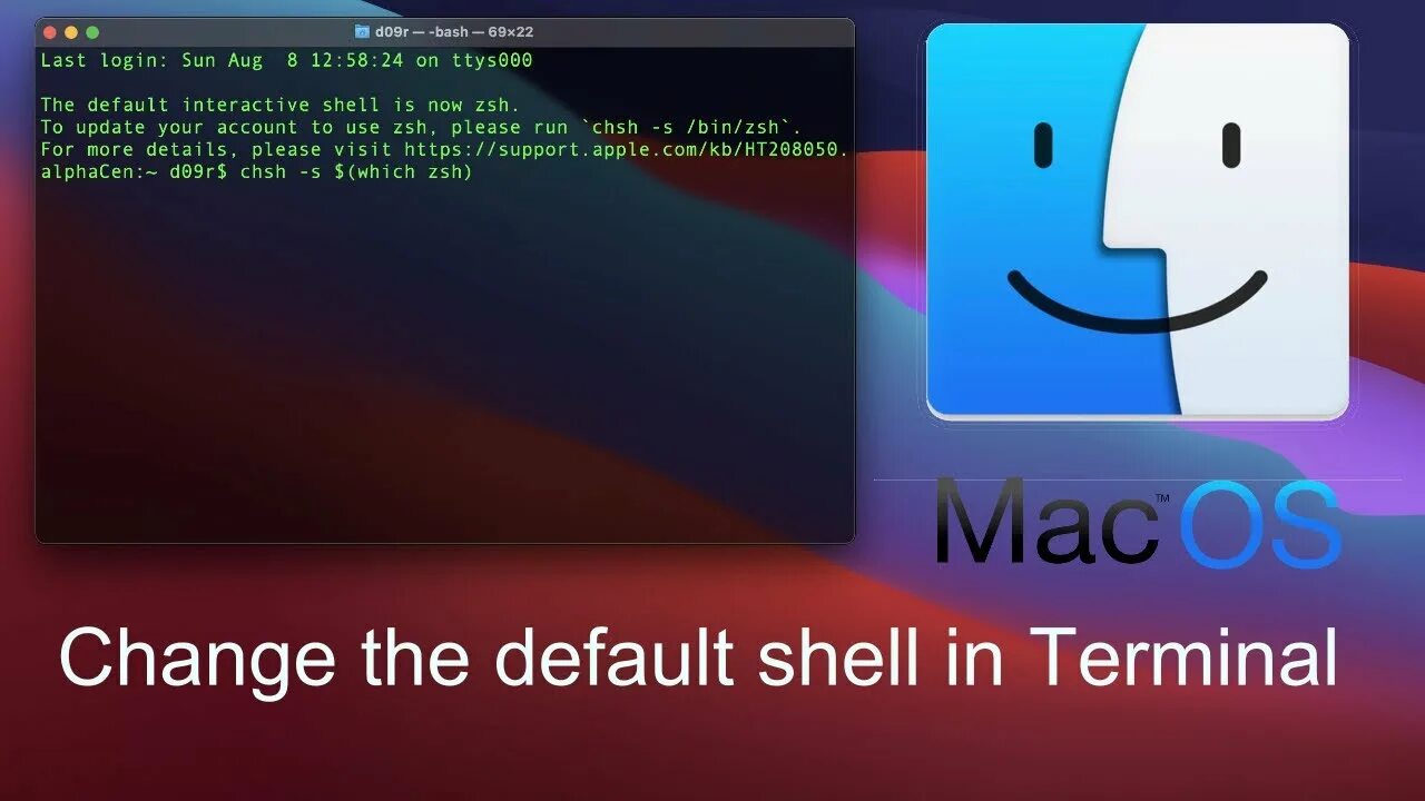 Mac shell
