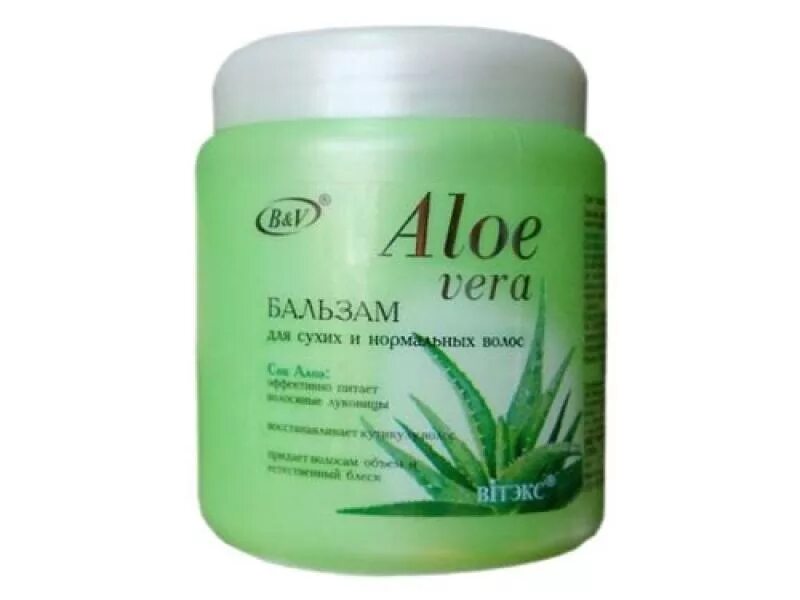 Шампунь и бальзам Aloe Витекс для жирных волос. Aloe для волос