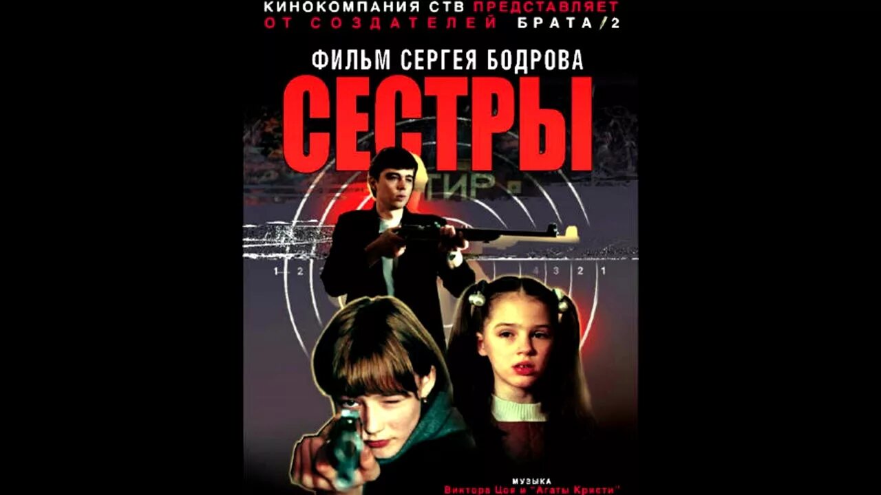 Песни из сестры 2. Сестры 2001. Сестры Бодров. Сестры 2001 обложка.