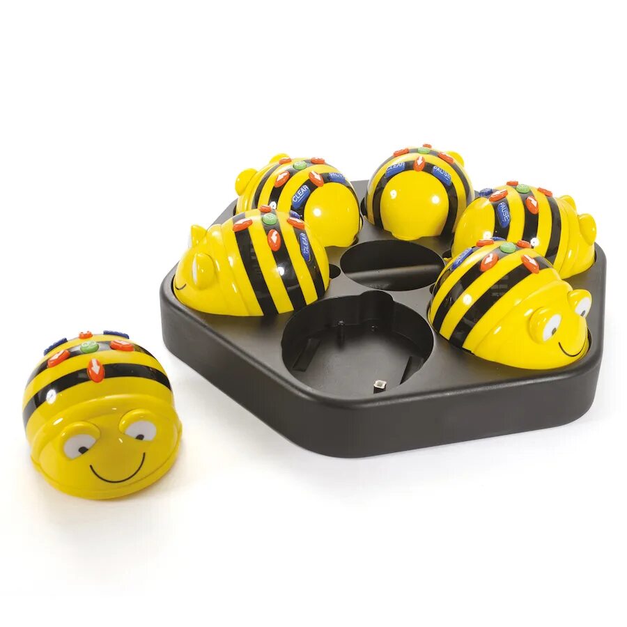 Мини робота bee bot. Логоробот пчелка bee-bot набор из 6 роботов. робот пчела bee-bot. логоробот пчелка (bee-bot): коврик. умная пчела bee-bot.