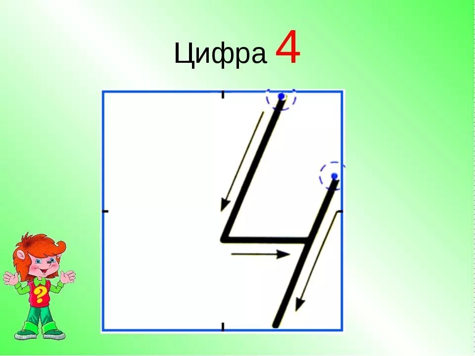 1 2 написание. Цифра 4. Написание цифры 4. Письмо цифры 4. Написание цифры 4 для дошкольников.