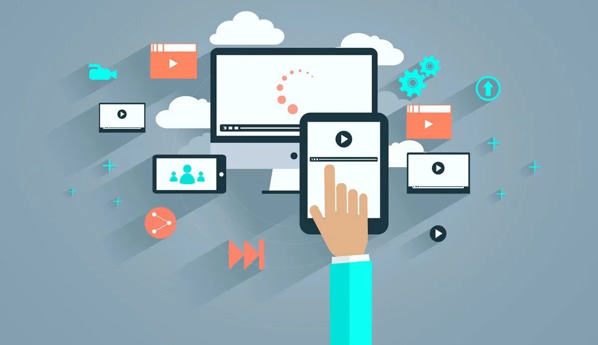 Компьютерные технологии. Интернет вещей (internet of things, iot). Интерактивная сеть. Беспроводные глобальные сети. Технологичный фон.