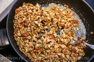 Тыквенные семечки грецкий орех с медом