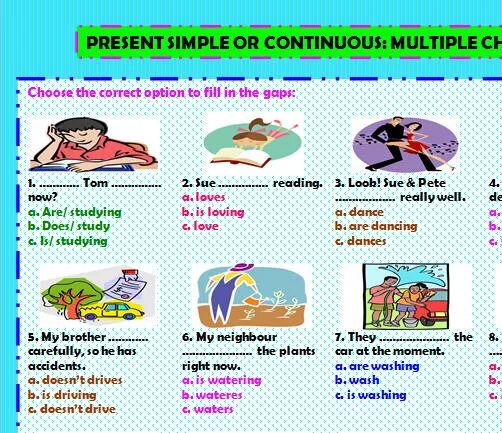 Present simple present Continuous упражнения 3 класс Верещагина. Present simple Continuous 3 класс. Present Continuous упражнения. Present simple Continuous упражнения. Упр презент континиус