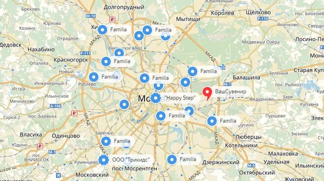 Фамилия адреса на карте москвы. Карта Москвы с магазинами. Карта магазина фамилия. Ашан магазин рядом со мной на карте. Фамилия магазин адреса в Москве.