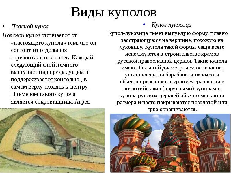 Купол предложения. Поясной купол. ложный купол. виды куполов церквей. формы куполов.
