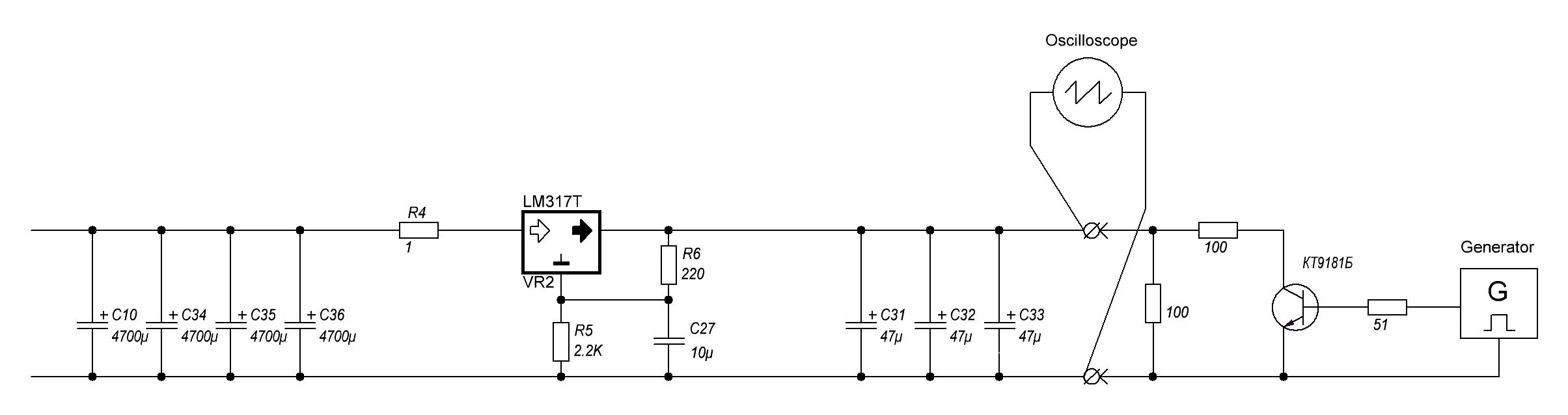 Регулятор напряжения lm317t