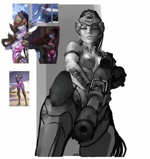 Widowmaker WIP by DarrenGeers.deviantart.com on @deviantART Overwatch Fan A...
