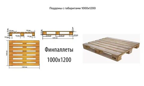 Высота паллеты озон