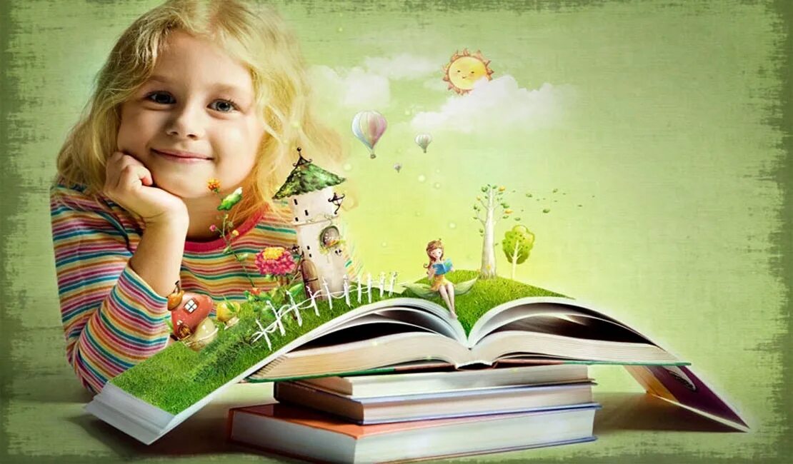 Девушка с книгой. Художественное чтение. Читает книгу. Книги для детей. Уютная комната с книжными полками.