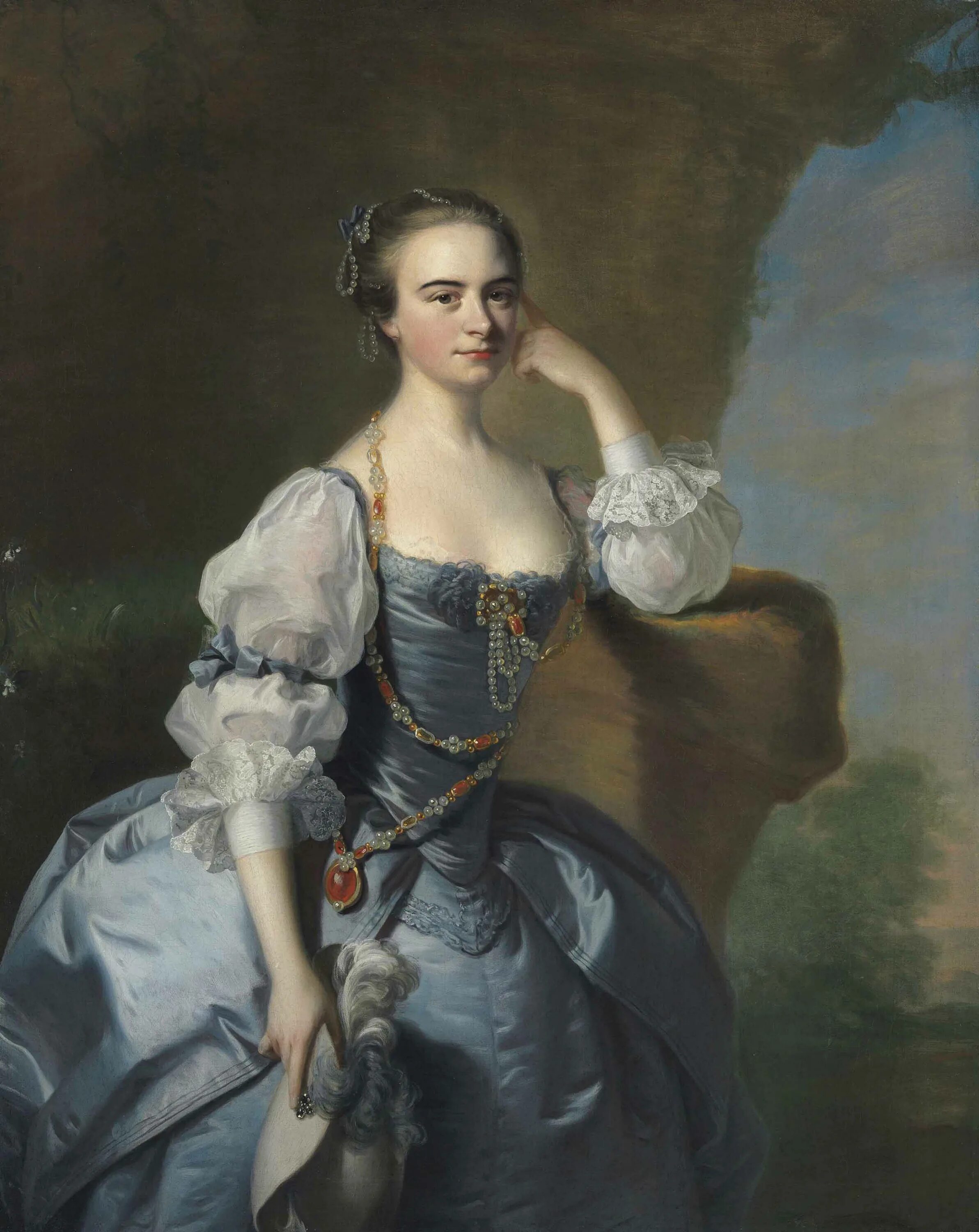 Xviii вв. Thomas Hudson 1701-1779. Кейзер Никез де Изабель Антуанетта. Thomas Hudson portrait. “Portrait of Penelope Boothby” (1788) «портрет Пенелопы Бутби».