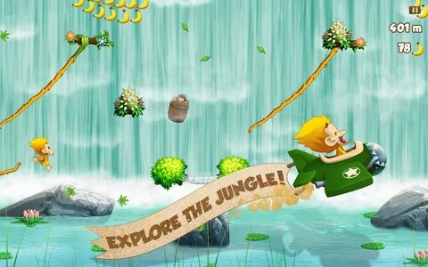 Игра где обезьяна прыгает по лианам