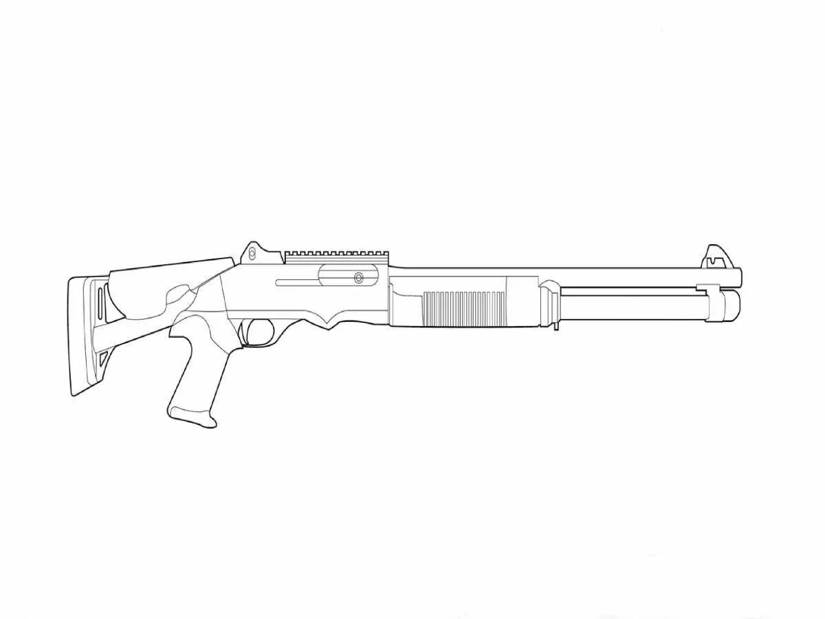 Дробовик SM 1014 чертеж. Оружие m1014. Xm1014 контур. Стандофф 2 оружие дробовик.