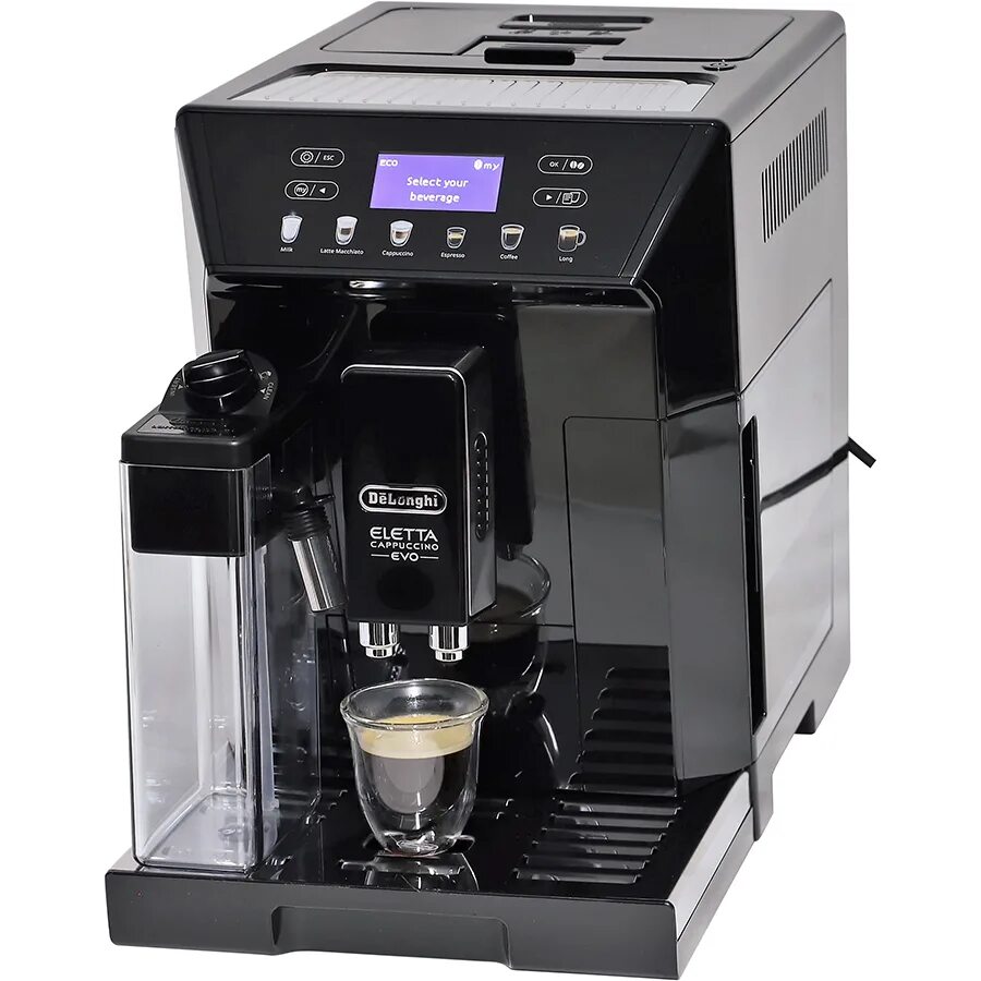 Delonghi eletta cappuccino evo. Кофемашина Delonghi ECAM46.860.B. Кофемашина Delonghi Eletta Cappuccino EVO ECAM46.860.B. Delonghi ECAM 46.860.B. Кофемашина Delonghi Eletta Cappuccino.