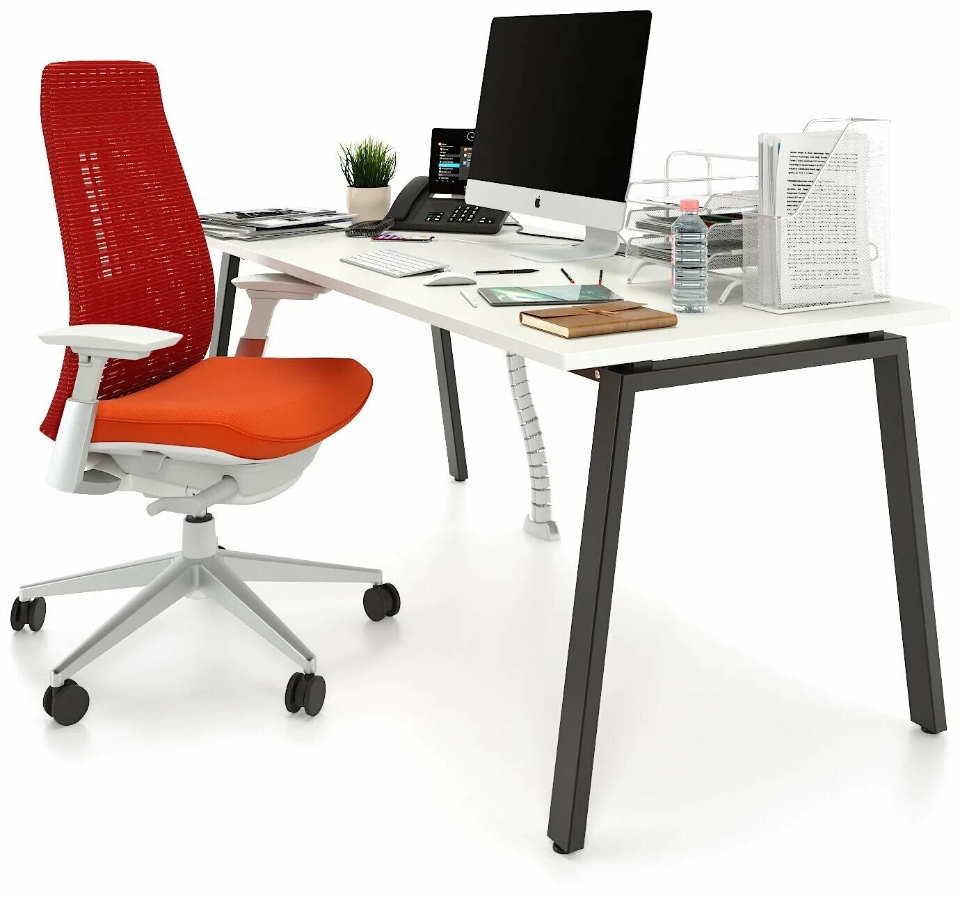 Компьютерный стол zamm. Металлокаркас зета 60х30 тр. Стол прямой формат 60х30 pro с экраном лдсп. Замм. Стол зета 60х30 pro.