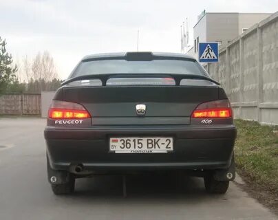Пежо 406 задняя