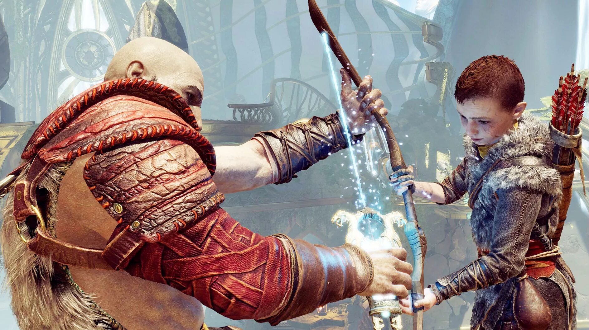 Год оф ошибка. Атрея god of war. мать атрея god of war 4. лук атрея god of war. год оф вар мать атрея.
