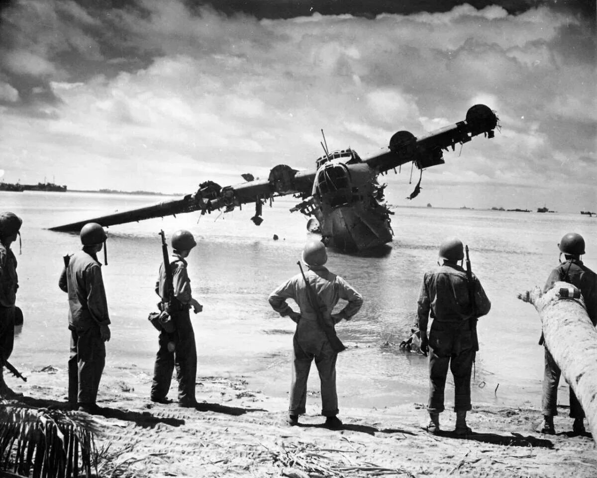 Вторая мировая пипл. Атолл Макин 1942.