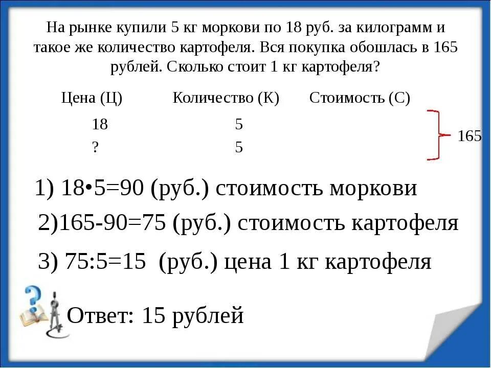 На рынке купили 5 кг. Задача. Задачи на покупки 5 класс. Решение задачи выражением. Решение задач 6 класс.