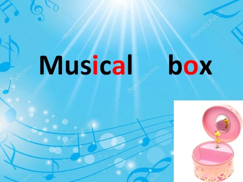 Транскрипция box английский. Musical Box картинка. Musical Box Spotlight 3. Мюзикл бокс. Транскрипция английский язык Musical Box.