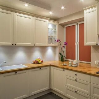 Столешницы под бежевую кухню