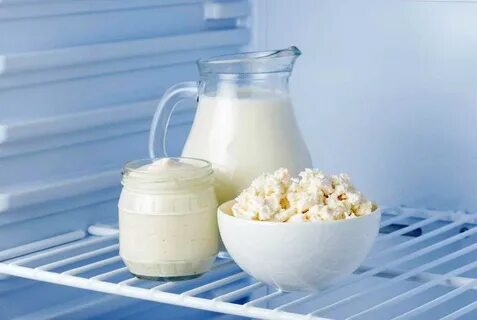 Ем много молочных продуктов