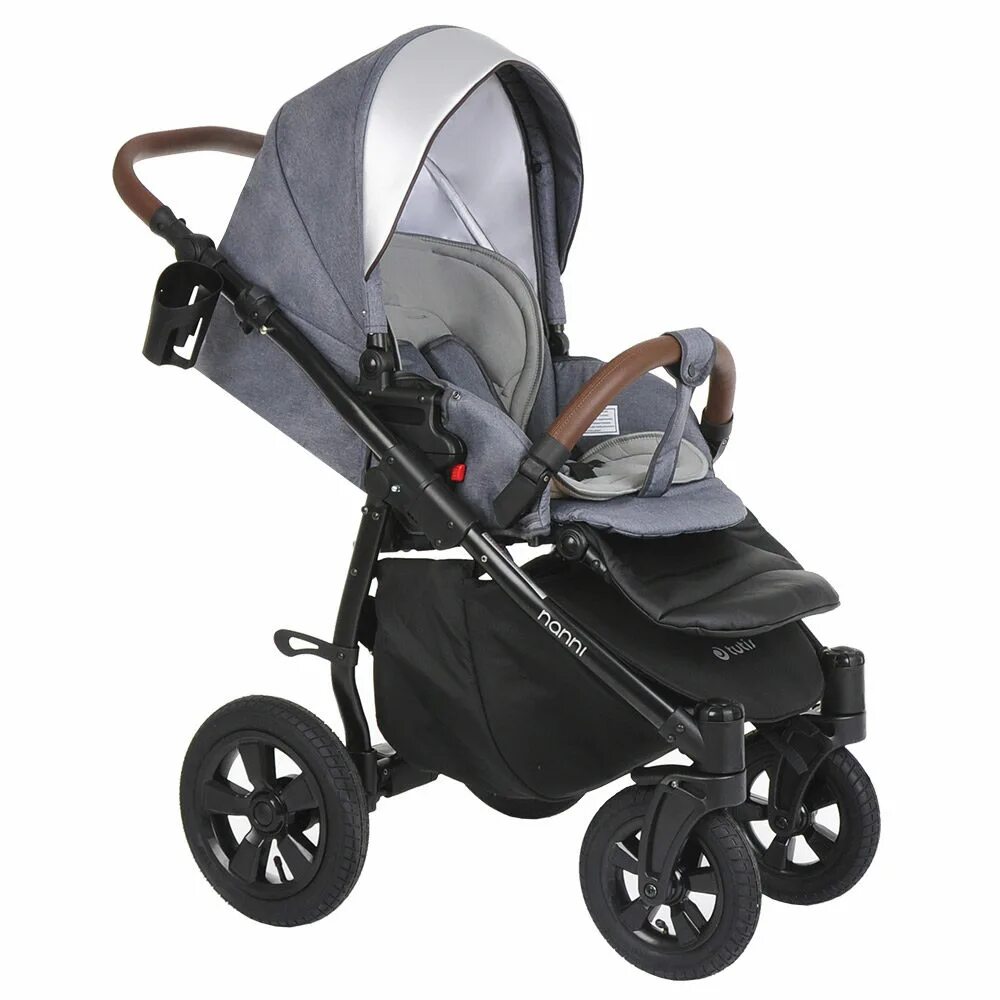 Тутис нани 2в 1 2019 серая. Коляска туттис нанни 3 в 1 2019. Коляска тутис нани. Коляска tutis nanni 3 в 1. Тутис нани.