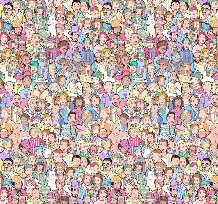 Как называется куча людей. Много людей. много мультяшных человечков. много мультяшных людей. много людей арт.