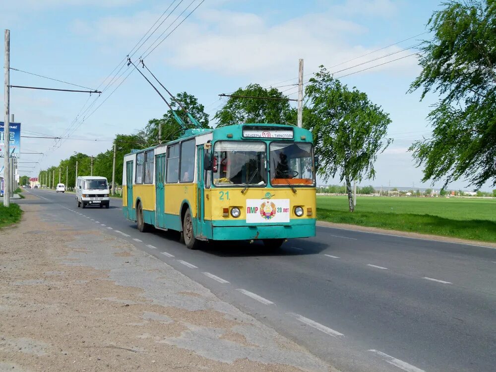 троллейбусы бендеры