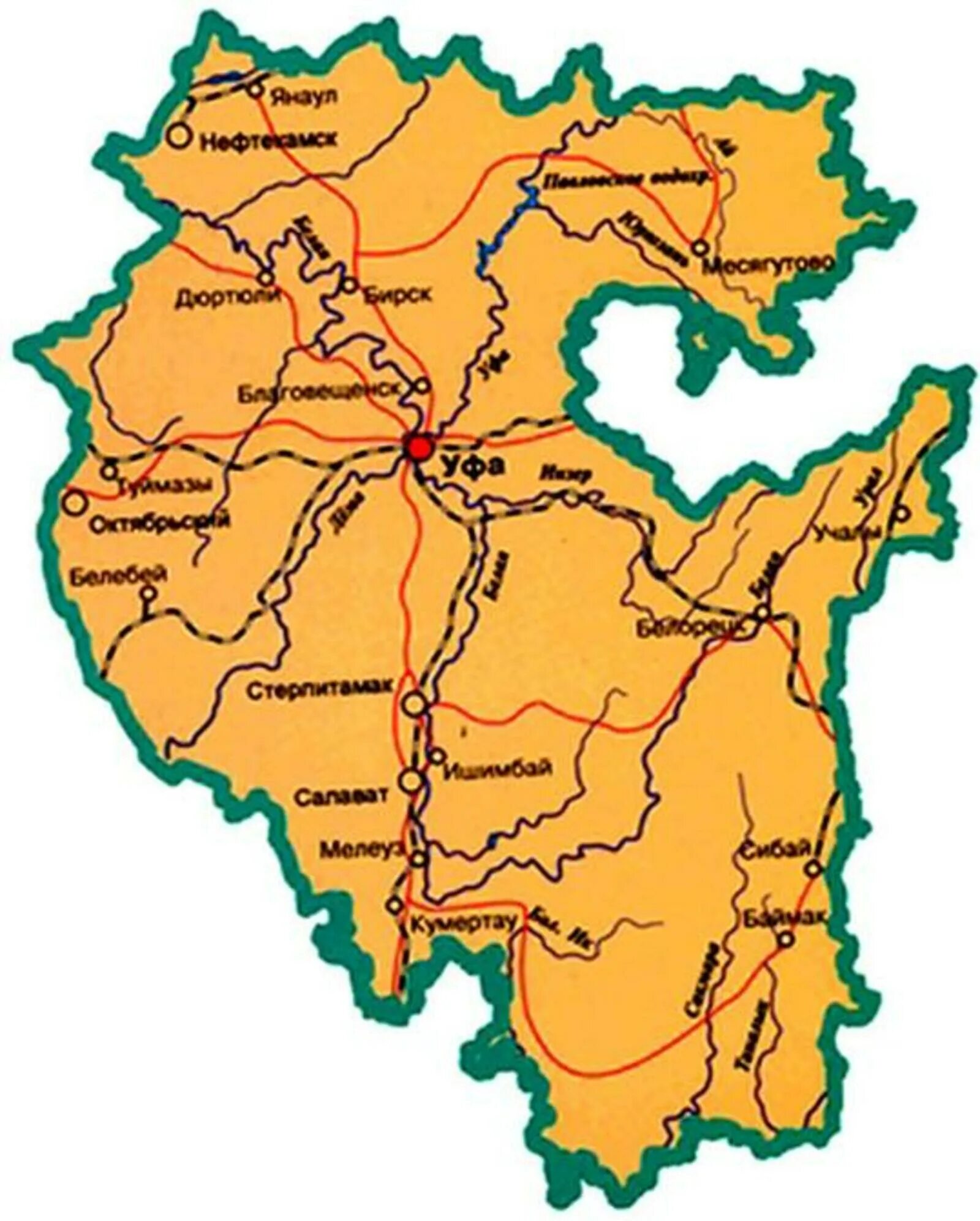 Местоположение уфа башкортостан. Карта Республики Башкортостан. Территория Башкортостана на карте. Карта Республики Башкортостан с городами. Географическая карта Республики Башкортостан.