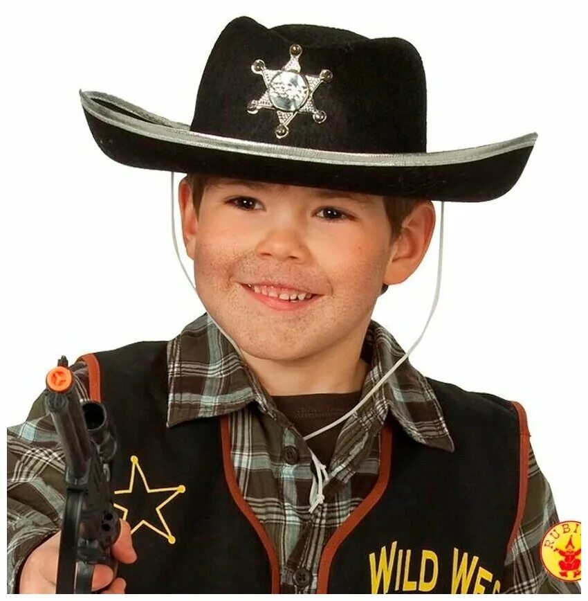 Шляпа детская для мальчика. Ковбойская шляпа детская Шериф. Ребенок в ковбойской шляпе. Детский костюм "ковбой".