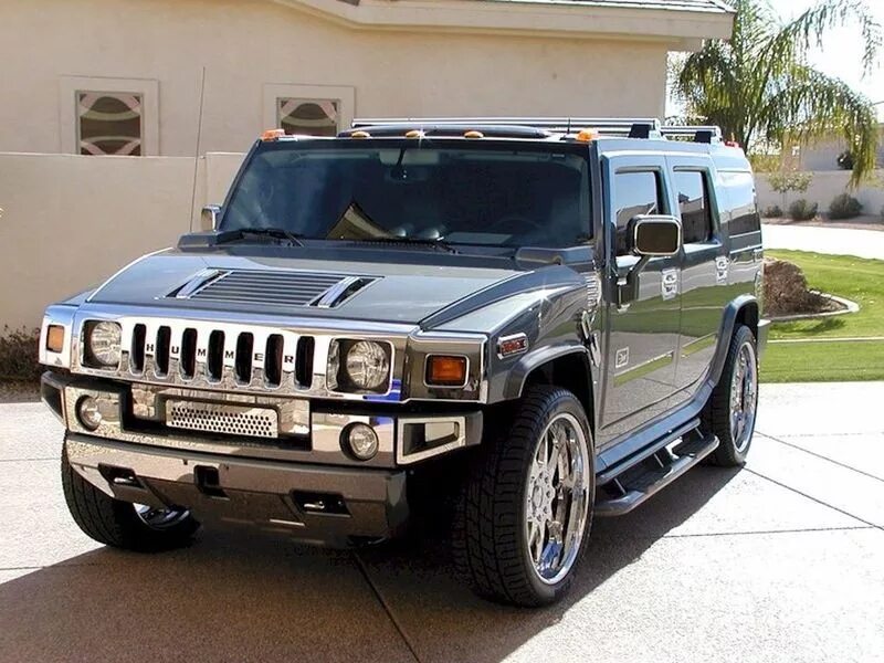 Купить б/у Hummer H2 I 6.0 AT (315 л.с.) 4WD бензин автомат в Санкт-Петербурге: 