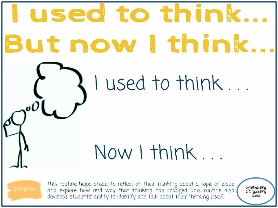 Think or thinking exercises