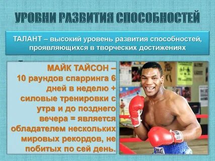 Проявление способностей в спорте