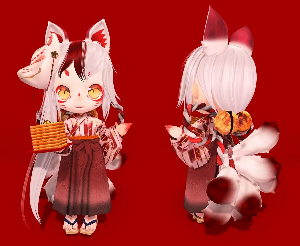 Kitsune avatar. Kitsune аватар. Когти Кицунэ. Концепт персонажа Кицунэ в 3д. Kitsune island blox