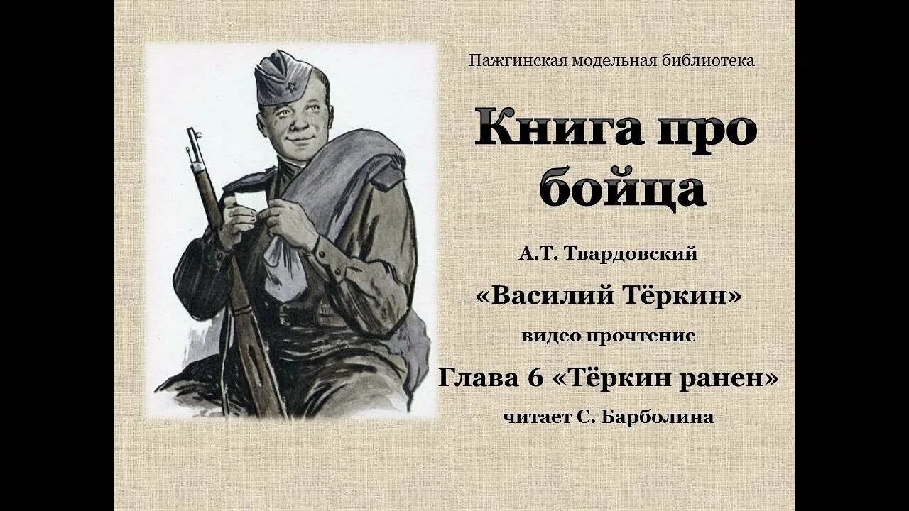 Теркин читать по главам. Теркин на привале.