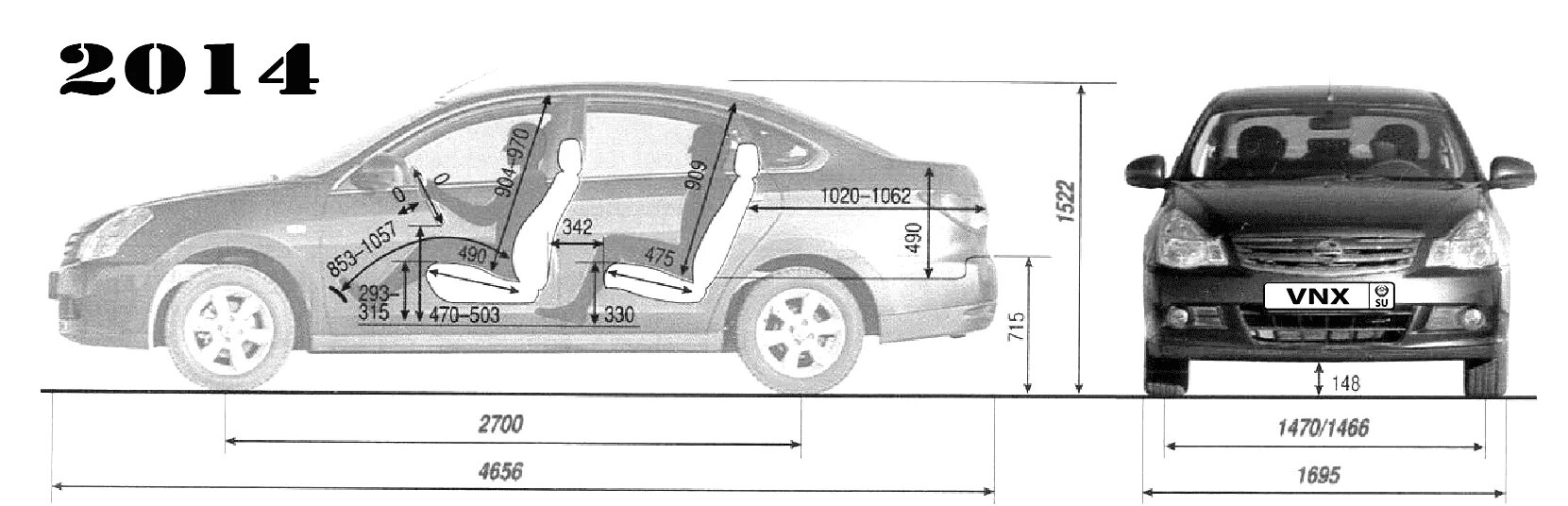 Габариты 15. Nissan Almera 2014 габариты. Ширина салона Ниссан Альмера g15. Ниссан Альмера g15 габариты кузова. Nissan Almera g15 габариты.