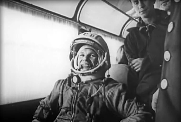 Видео полета первого человека. 108 Минут полета. 12 Апреля 1961. 12 Апреля день космонавтики. Гагарин 61.