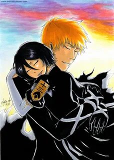 Kurosaki Ichigo (Ichigo Kurosaki), Kuchiki Rukia. ต ว ก ร อ ง. 