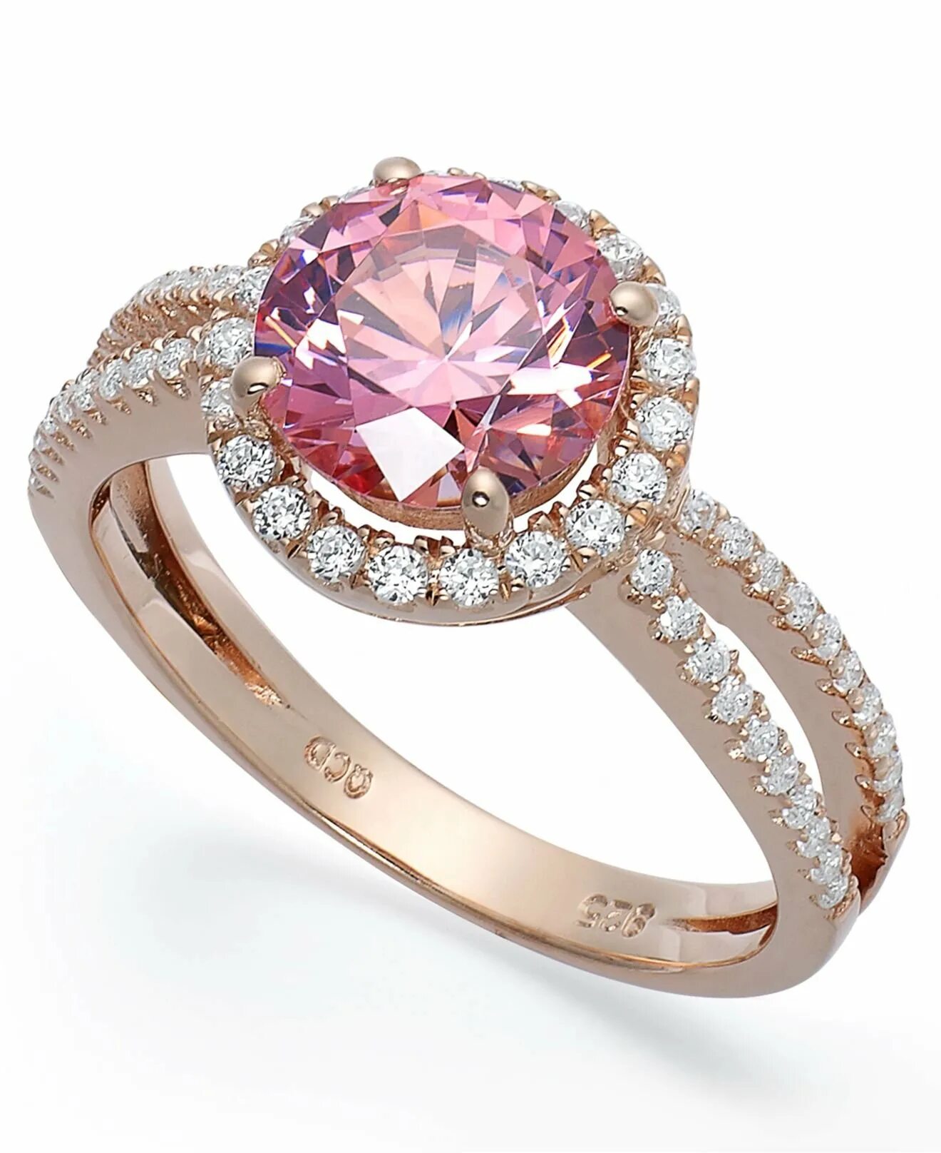 Розовый камень в ювелирных. Rose gold cubic zirconia ring. кольца сваровски zirconia. корунд камень в ювелирных изделиях. кольца с драгоценными камнями.