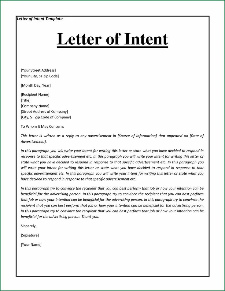 Letter of intent loi. Заявка loi. Loi образец. Letter of intent sample. Loi что это.
