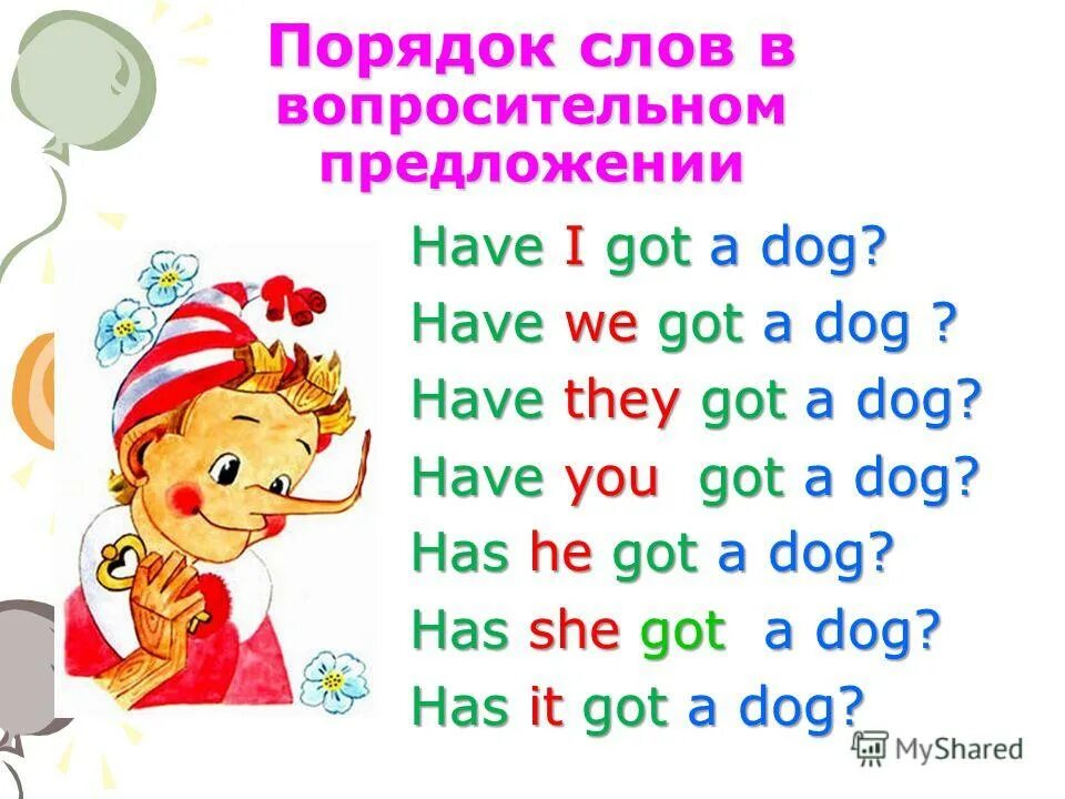 To have & have got (глагол "иметь"). правильная форма have got. To have got present simple. употребление глаголов have got и has got. To have present simple.