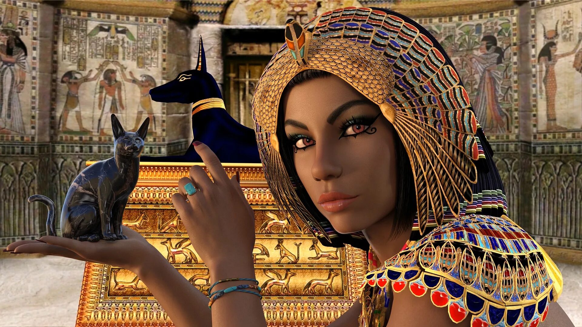 Cat cleopatra