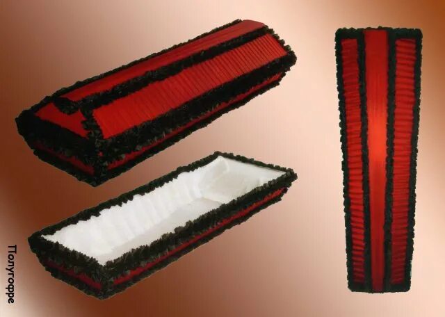 гроб восьмигранник. гроб полированный. красный гроб. гроб лакированный русь. ритуал гробы.