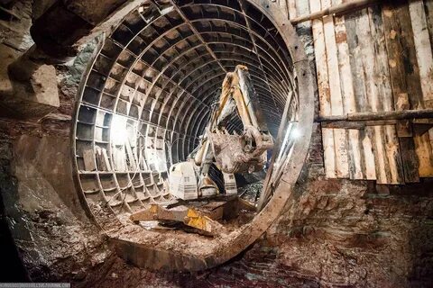 Проходка горным способом