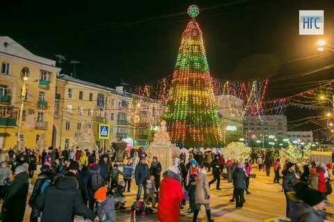 Новый год в красноярском крае