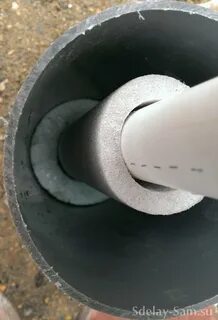 Как утеплить водопроводную трубу
