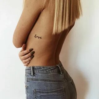 Side Boob Tattoo, Tattoos On Side Ribs, Small Tattoos On Back, Back Of Arm ...