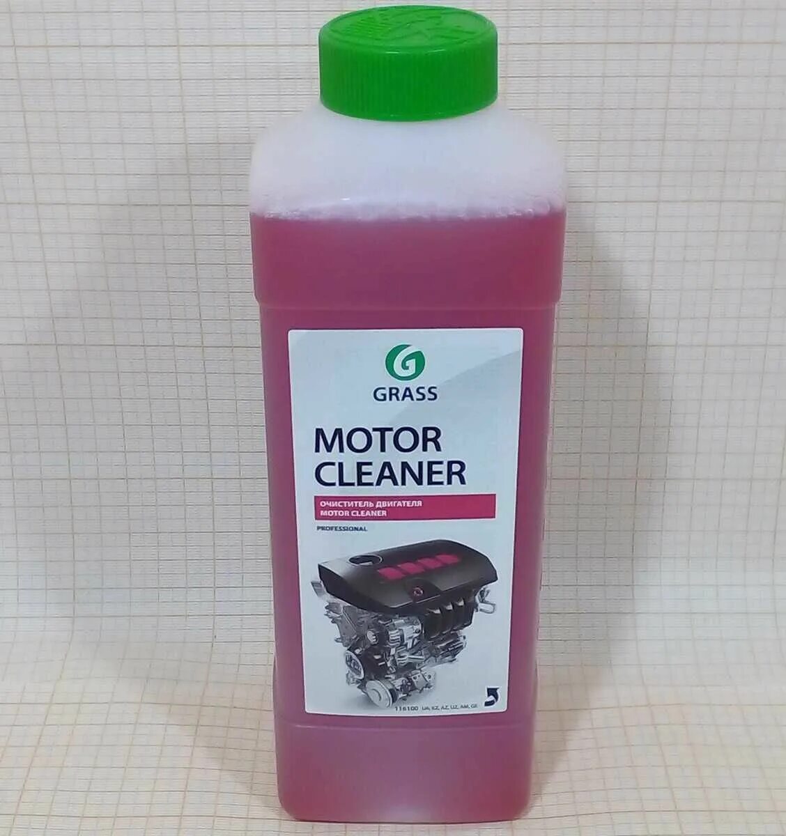 Grass motor clean. Очиститель двигателя grass Motor Cleaner 1л. Грасс мотор клинер 1л артикул. Grass очиститель двигателя Motor Cleaner (12шт) 116100. 110358 Grass очиститель двигателя 1л Motor Cleaner professional grass.